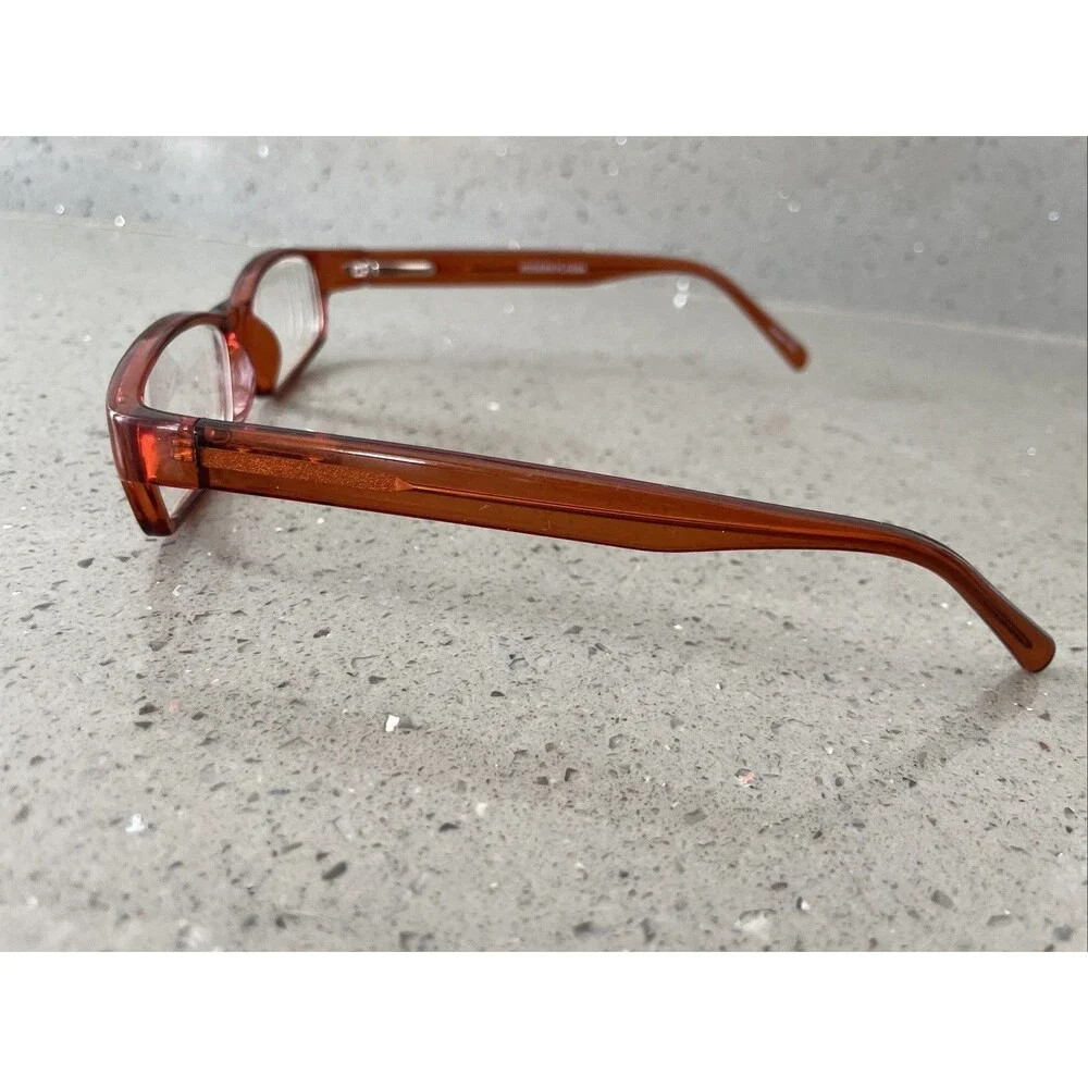Modern Optical PLASMA BROWN 51-16-140 Plastic Full Rim Eyeglasses Frames ONLY